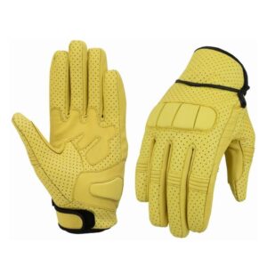 Leather Racing Gloves